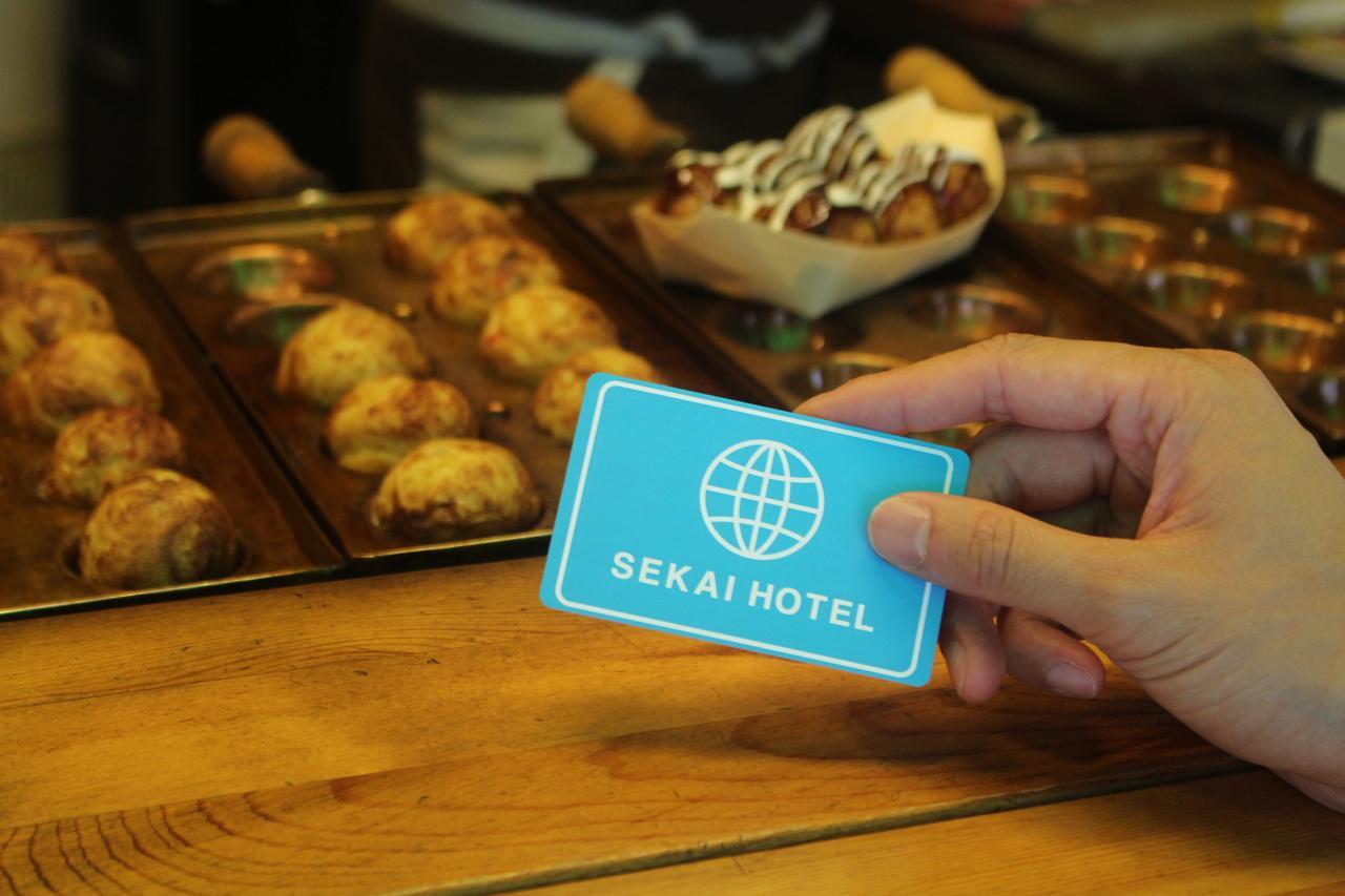 Sekai Hotel Tsuki 오사카 외부 사진